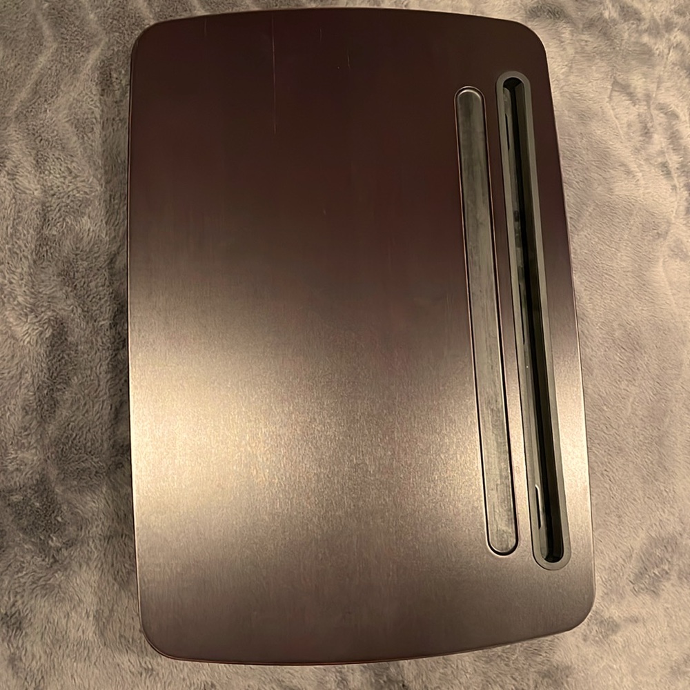 Stand Desk with Storage Drawer and Media Slot
